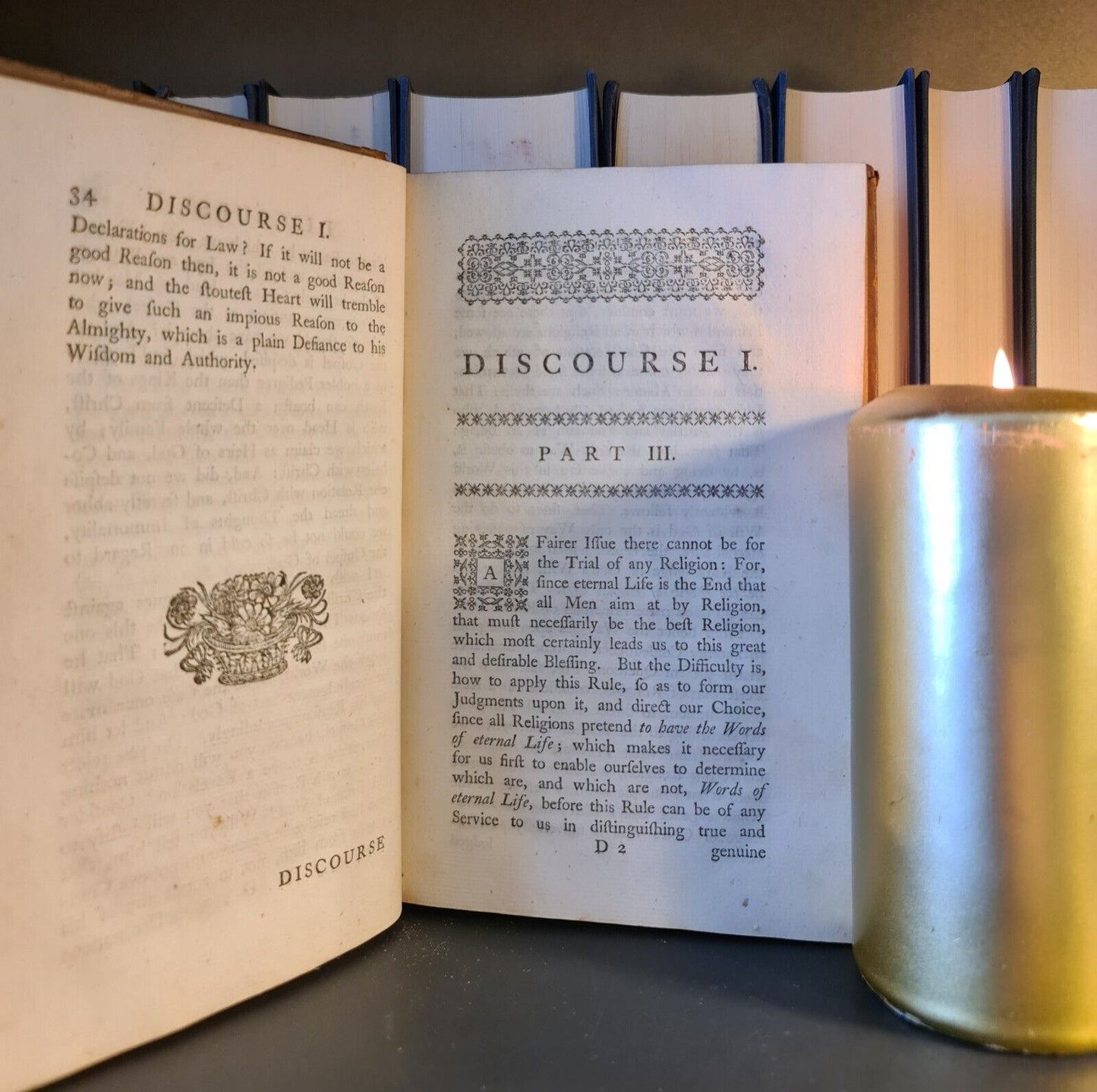 Several Discourses Preached at The Temple Church, Sherlock: 1754