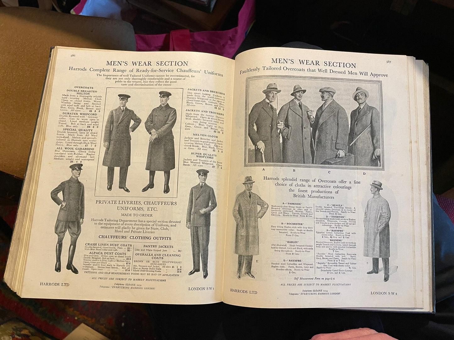 Harrods Limited Catalogue 1929 : London, Paris, Manchester Department Store Shop