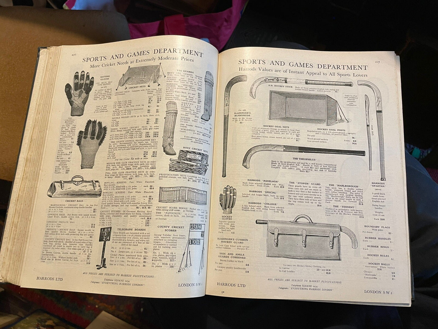 Harrods Limited Catalogue 1929 : London, Paris, Manchester Department Store Shop