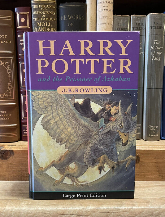 JK Rowling : Harry Potter and the Prisoner of Azkaban : 1st/1st Large Print Edition