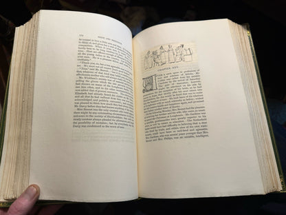1894 Jane Austen : Pride and Prejudice : Peacock 250 copies Large Paper Copy