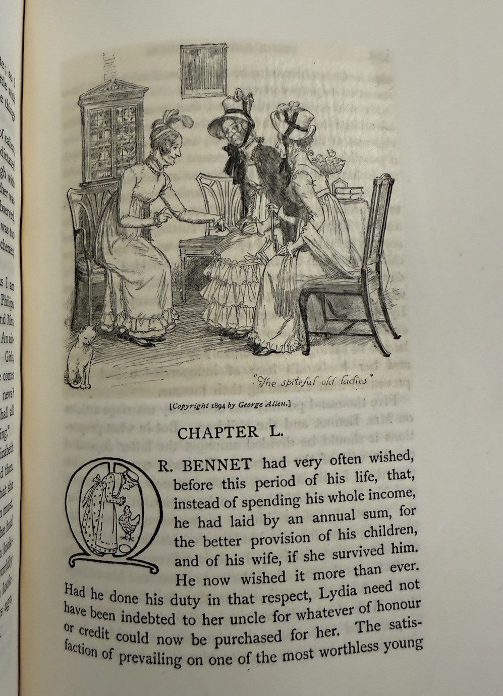 1894 Jane Austen : Pride and Prejudice : Peacock 250 copies Large Paper Copy
