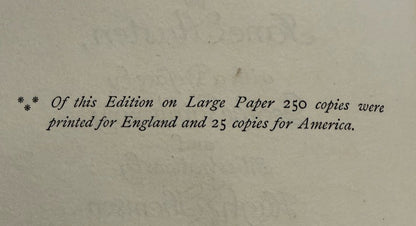 1894 Jane Austen : Pride and Prejudice : Peacock 250 copies Large Paper Copy
