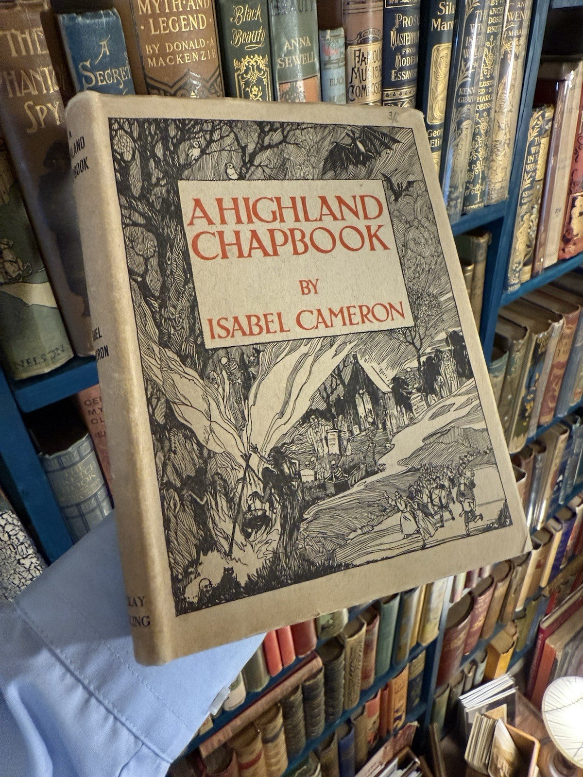 1928 A Highland Chapbook : Omens, Curses, Magic : Scottish Folklore