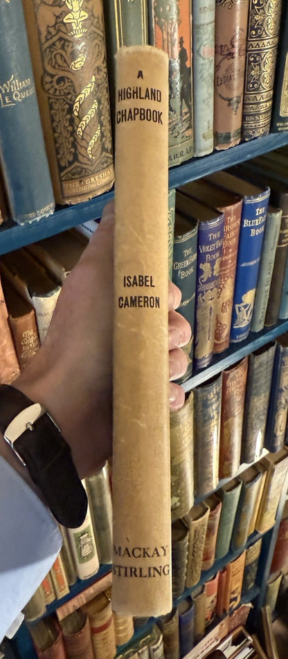 1928 A Highland Chapbook : Omens, Curses, Magic : Scottish Folklore
