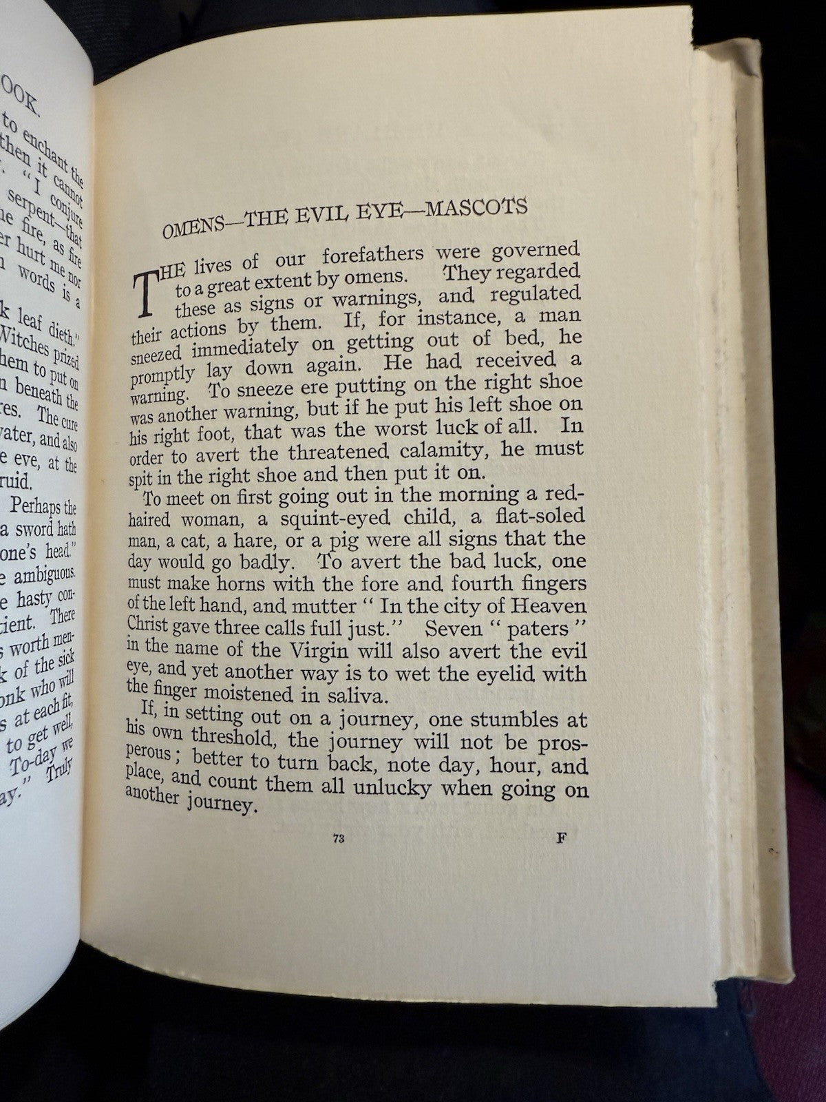 1928 A Highland Chapbook : Omens, Curses, Magic : Scottish Folklore