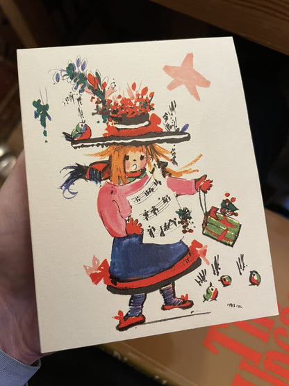 Hugh MacDiarmid & Valda Christmas Card to Nairn Family (John Updike booksellers)