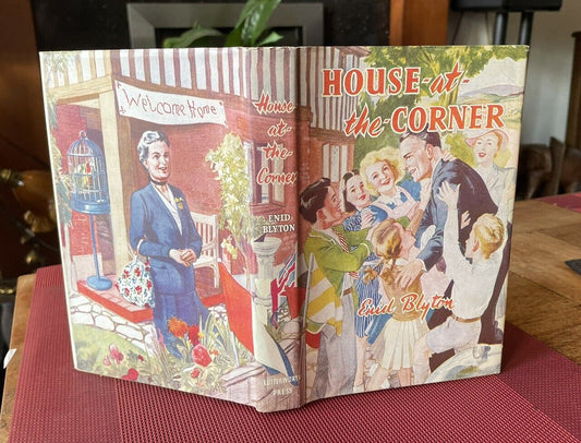 Enid Blyton : House-at-the-Corner : A Fine Copy in Dust Jacket : 1st Ed 1947