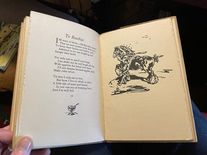 W. H. Davies - The Hour of Magic and other Poems - William Nicholson 1st Ed 1922