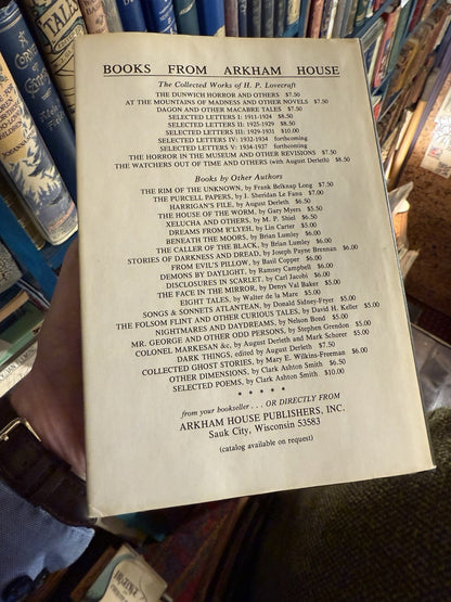 Howard Phillips Lovecraft : Frank Belknap Long : Arkham House 1975
