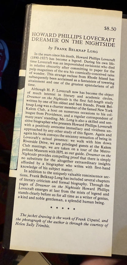 Howard Phillips Lovecraft : Frank Belknap Long : Arkham House 1975