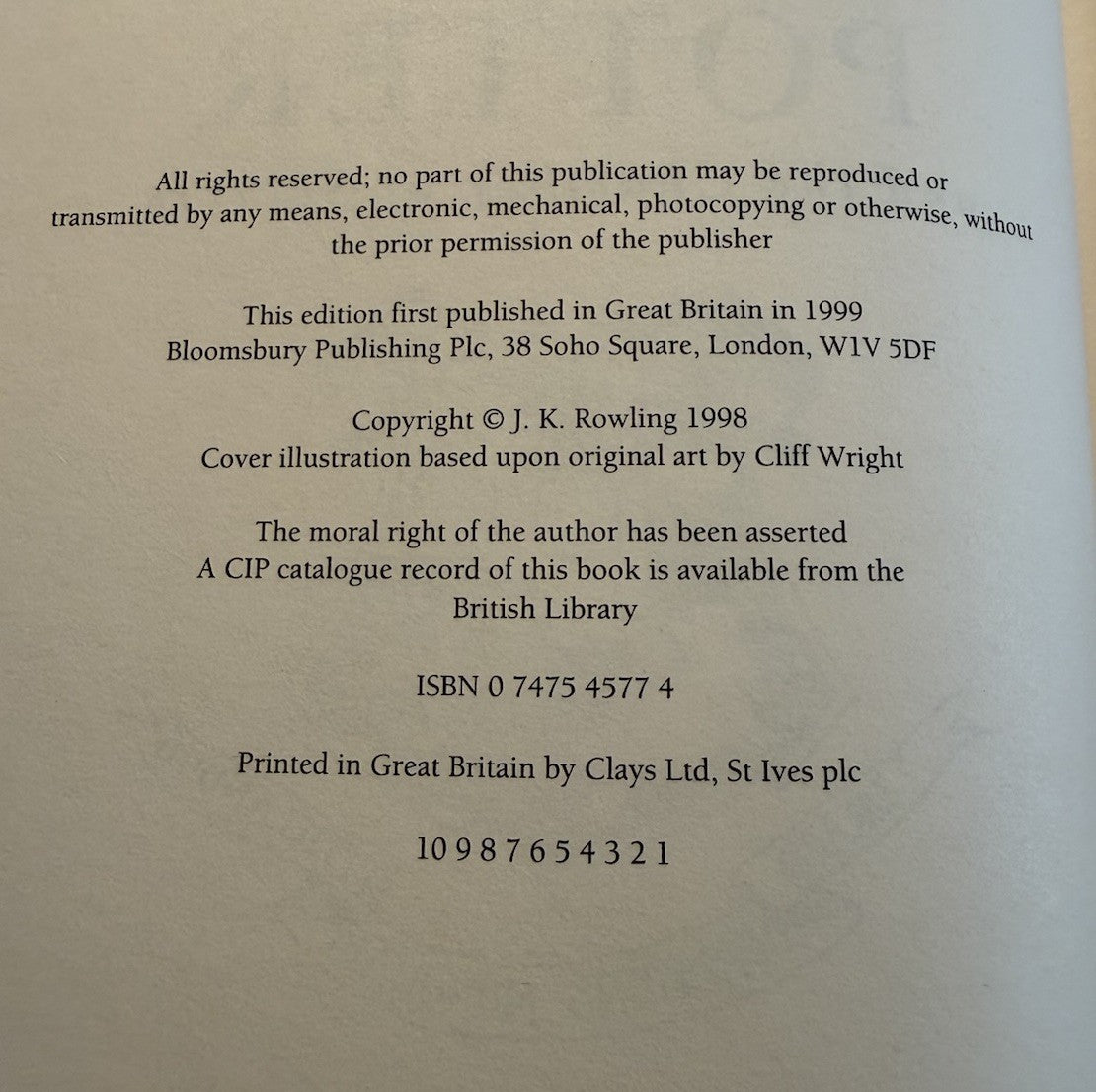 Harry Potter and the Chamber of Secrets : J K Rowling : Deluxe Edition 1st/1st