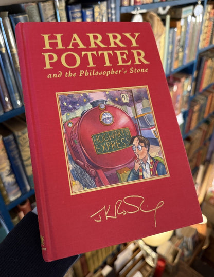 JK Rowling : Harry Potter & the Philosopher’s Stone : Deluxe Signature 1st/1st