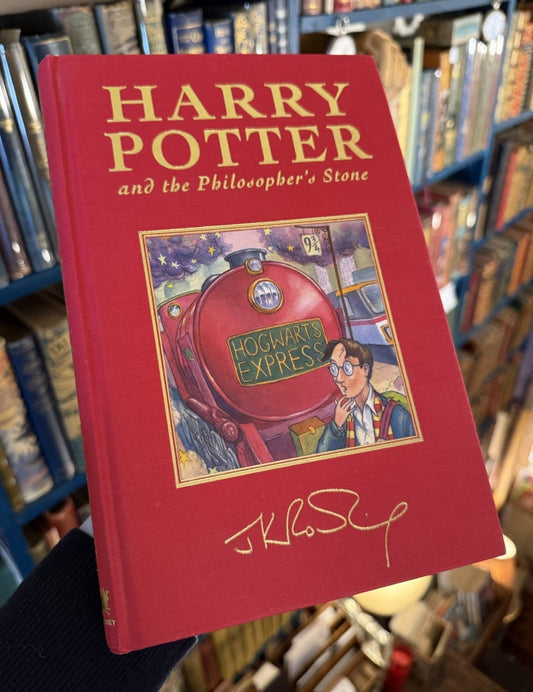 JK Rowling : Harry Potter & the Philosopher’s Stone : Deluxe Signature 1st/1st