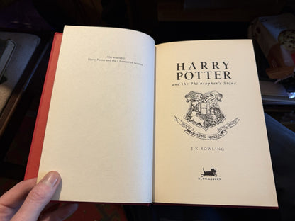 JK Rowling : Harry Potter & the Philosopher’s Stone : Deluxe Signature 1st/1st