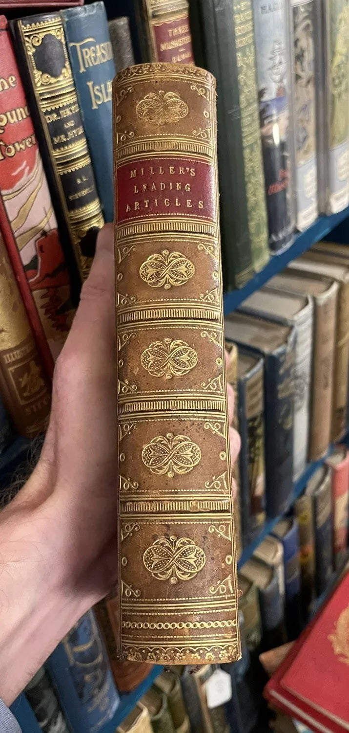 1870 Hugh Miller : Leading Articles on Various Subjects : Highland Clearing etc