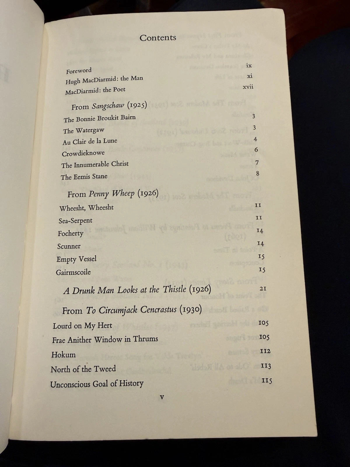 The Hugh Macdiarmid Anthology (SIGNED BY MACDIARMID) Scottish Poetry 1975
