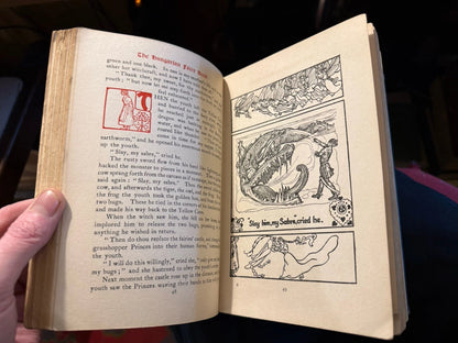 The Hungarian Fairy Book : Fiary Tales : Nandor and Willy Pogany : 1st Ed 1913