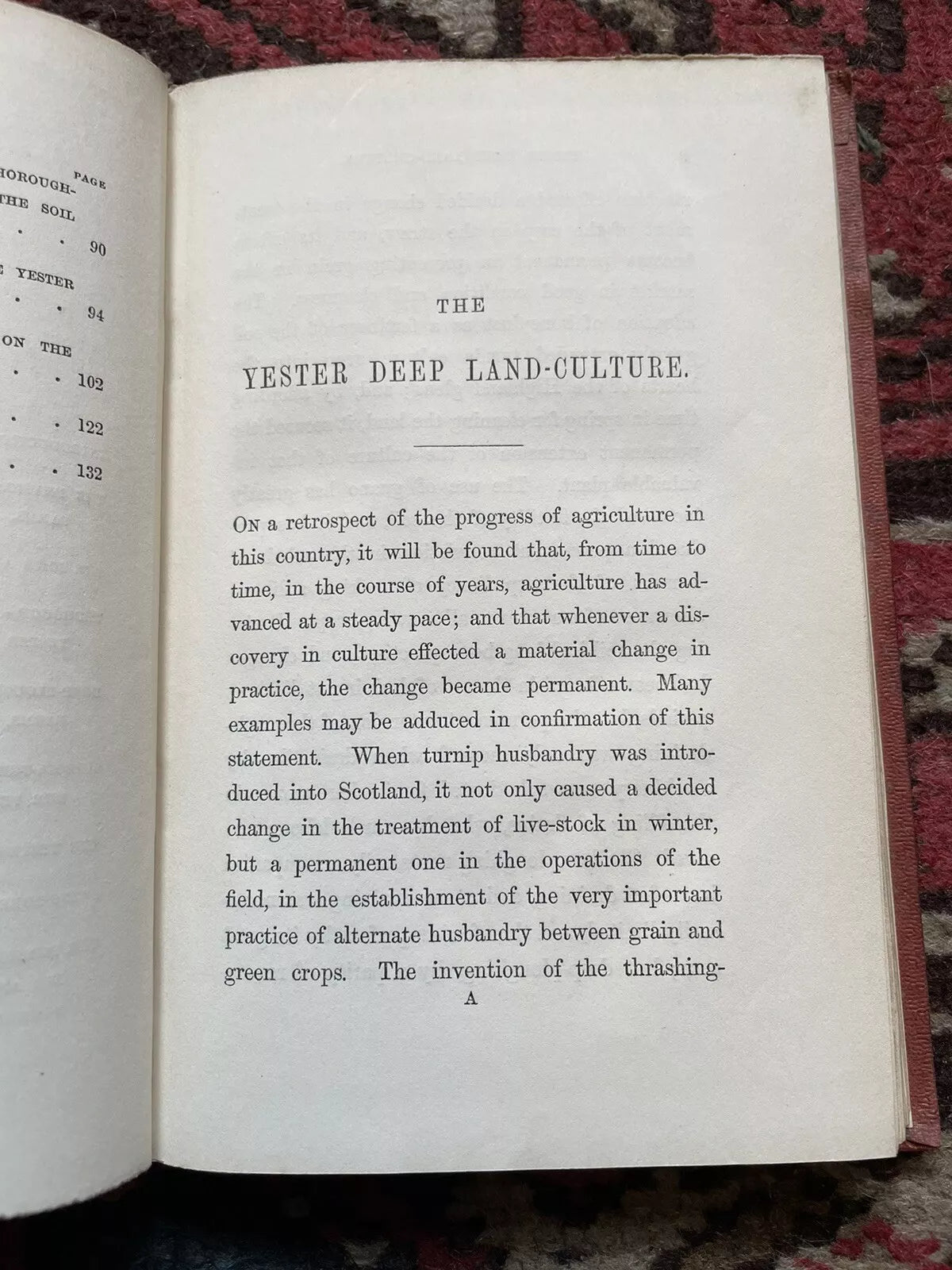 1855 The Yester Deep Land Culture : Farming : Ploughs : Cultivation East Lothian