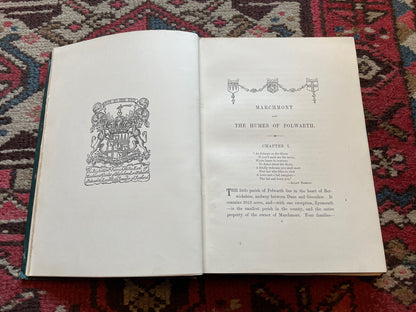 1894 Marchmont and the Humes of Polwarth : County of Berwick : Warrender