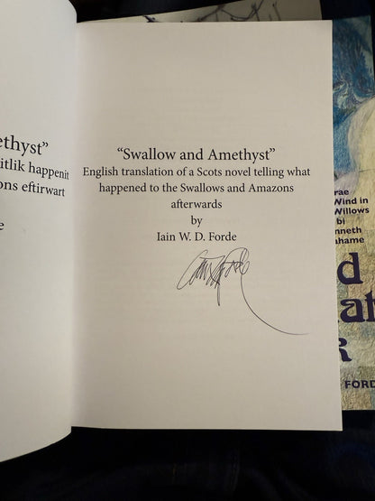 Scots Language : 5 x Iain W. D. Forde Signed Books : A Chronikil o Scotland etc