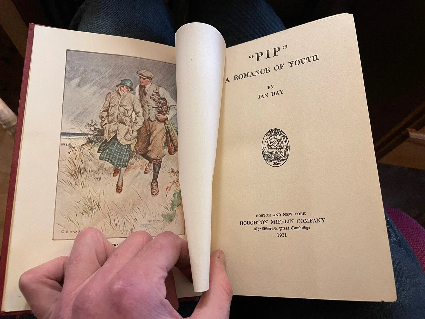 Ian Hay : "PIP" A Romance of Youth SIGNED BY AUTHOR and HIS BROTHER