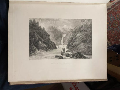 1838 Fisher's VIEWS IN INDIA Chiefly Among the Himalaya Mountains : 37 Engraving