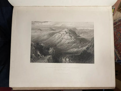 1838 Fisher's VIEWS IN INDIA Chiefly Among the Himalaya Mountains : 37 Engraving