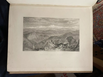 1838 Fisher's VIEWS IN INDIA Chiefly Among the Himalaya Mountains : 37 Engraving