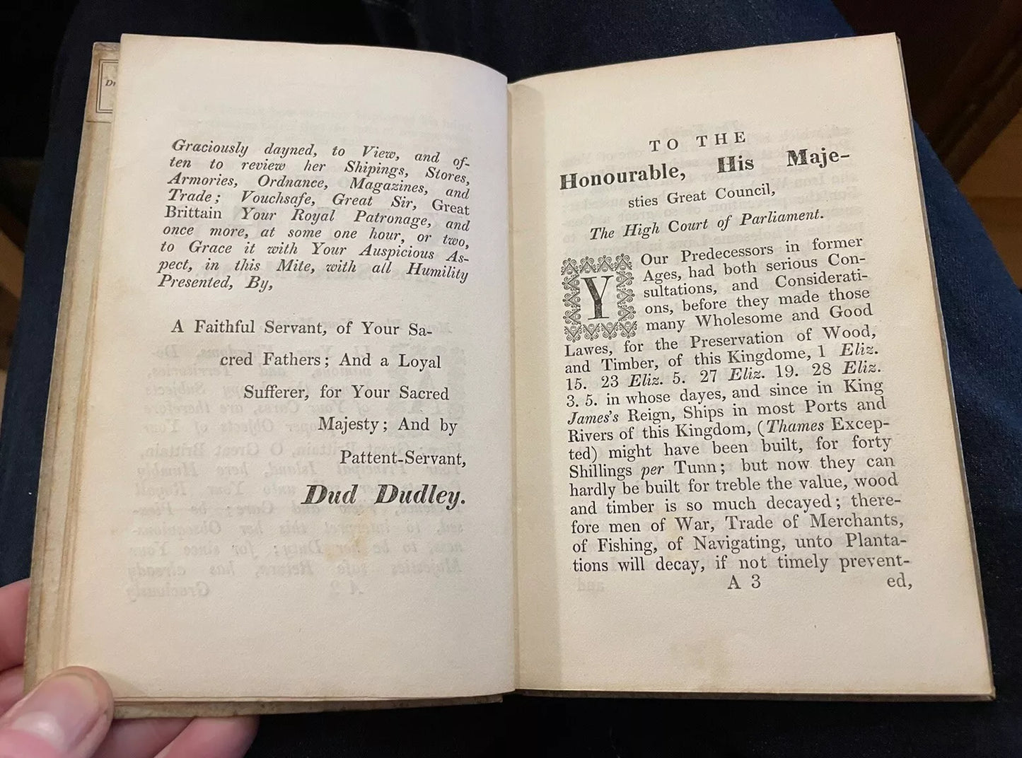 Dud Dudley's Mettallum Martis 1665 : Iron Made with Pit-Coale 1851