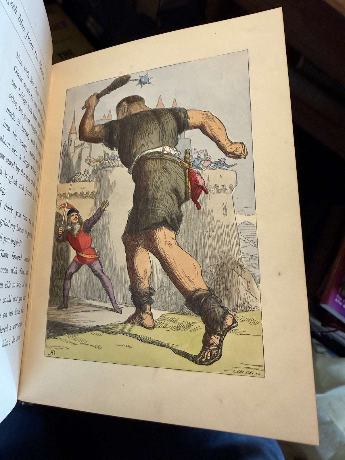 1858 The Story of Jack and the Giants : Richard Doyle : Hand Coloured Plates