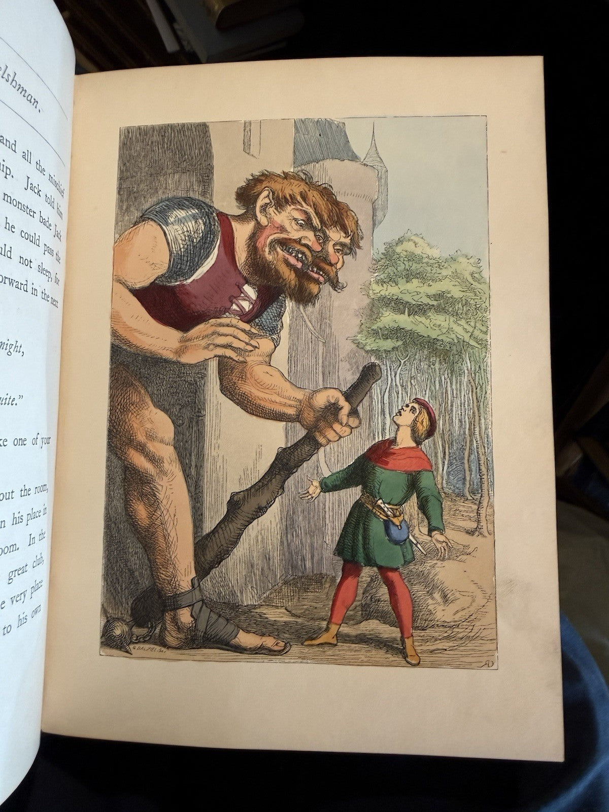 1858 The Story of Jack and the Giants : Richard Doyle : Hand Coloured Plates