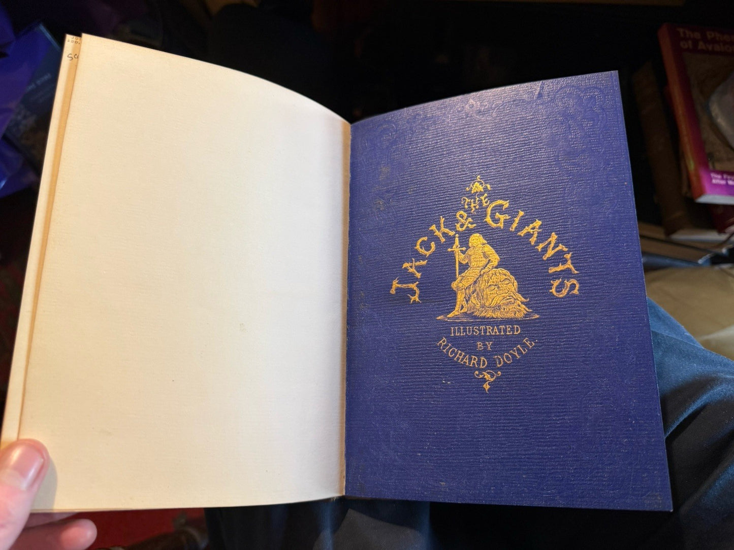 1858 The Story of Jack and the Giants : Richard Doyle : Hand Coloured Plates