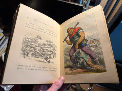 1858 The Story of Jack and the Giants : Richard Doyle : Hand Coloured Plates