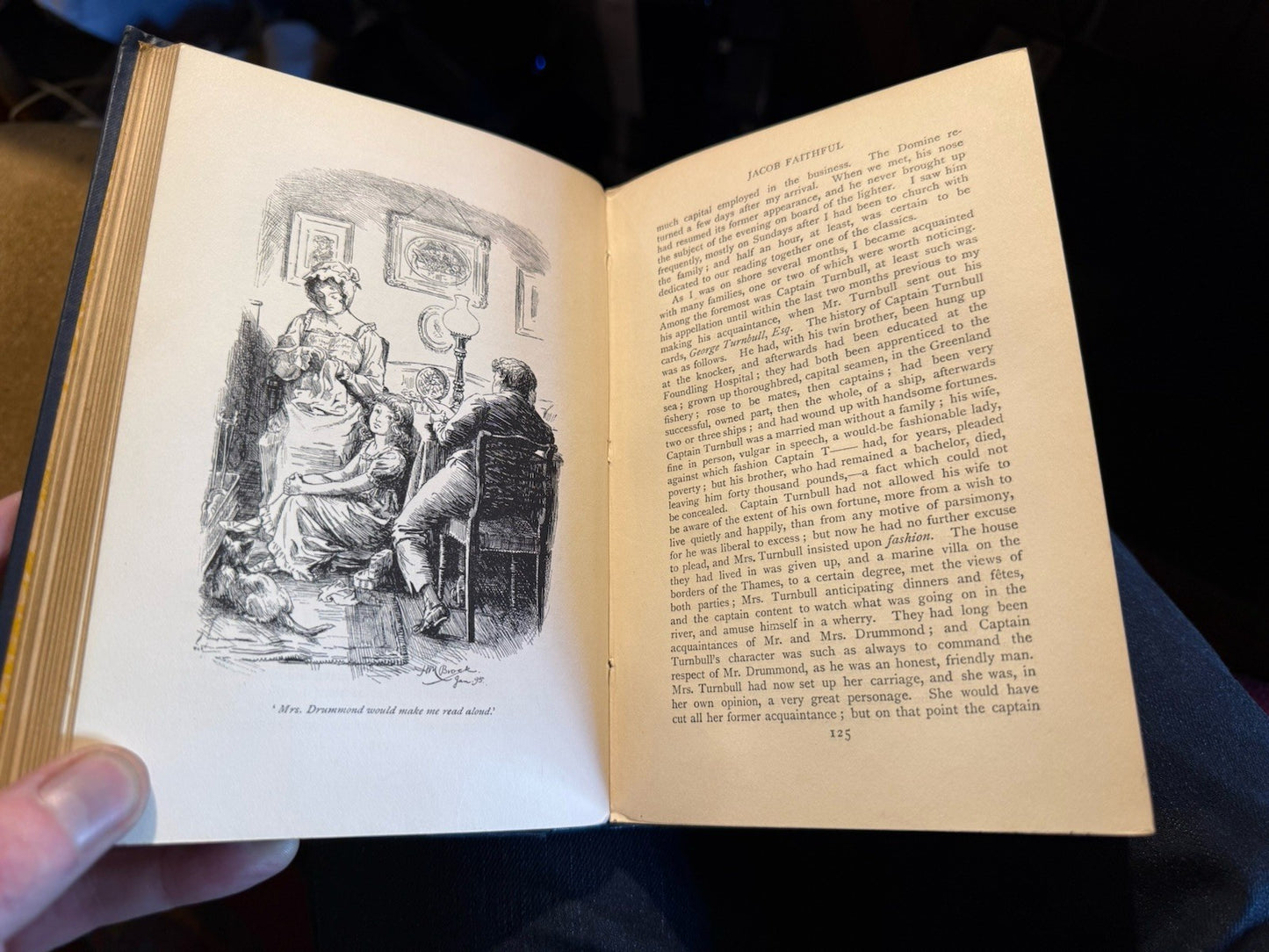 Marryat : Jacob Faithful : Turbayne : H M Brock : Macmillan 1895