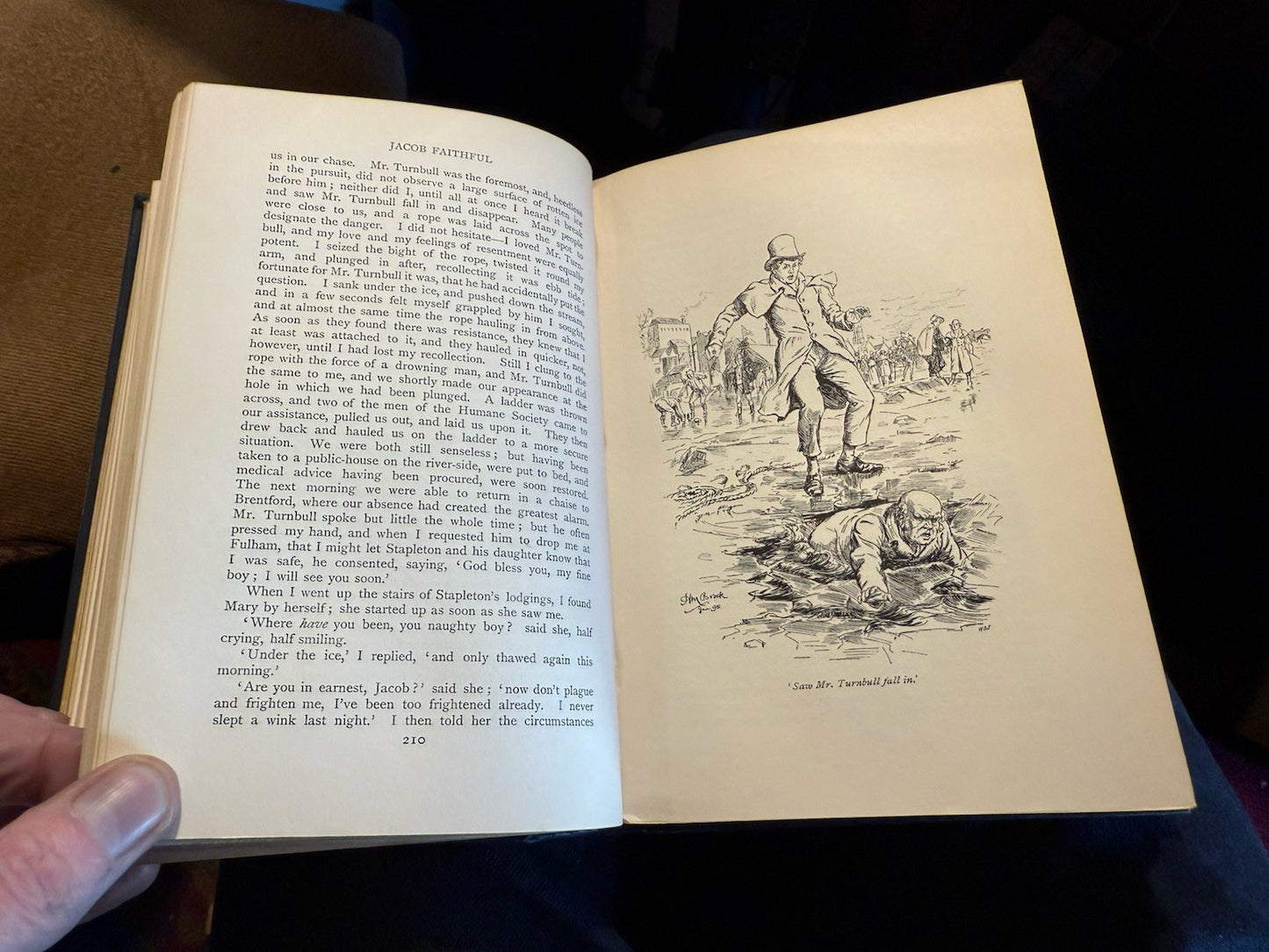 Marryat : Jacob Faithful : Turbayne : H M Brock : Macmillan 1895