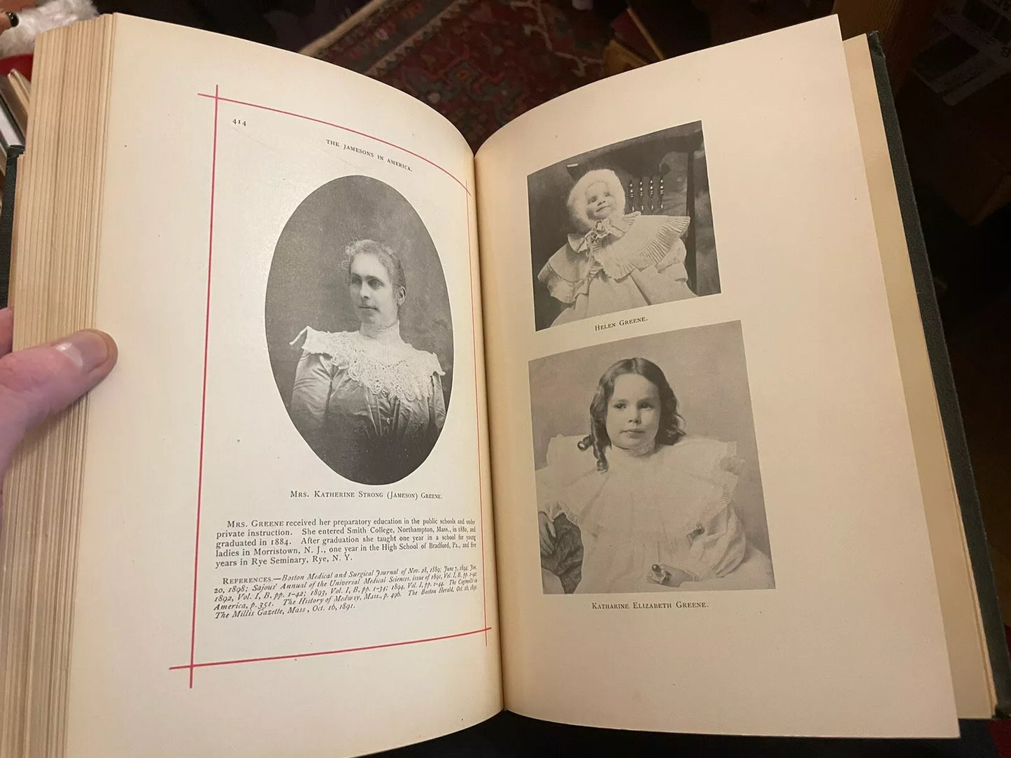 1901 The Jamesons in America 1647-1900; Genealogical Records Gunn Family History