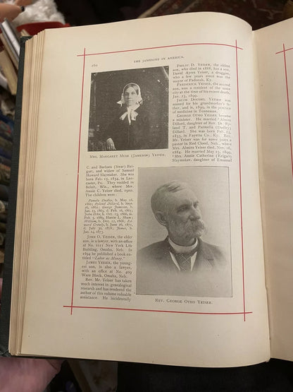 1901 The Jamesons in America 1647-1900; Genealogical Records Gunn Family History