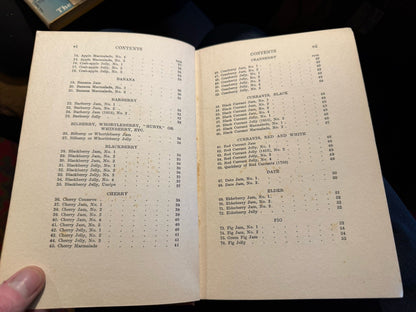 1916 May Byron's Jam Book : Preserves Marmalade Butters Pastes Cheeses Recipes