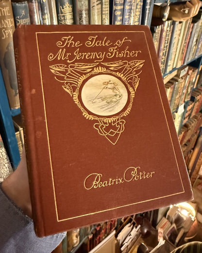 Beatrix Potter : The Tale of Jeremy Fisher : Deluxe Variant Cloth 1906