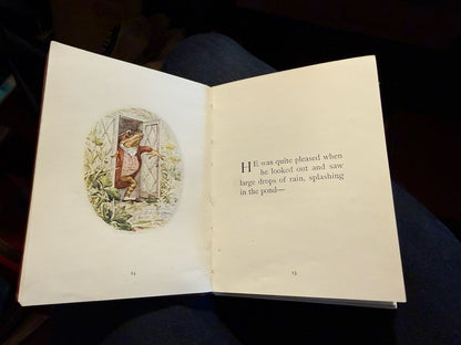 Beatrix Potter : The Tale of Jeremy Fisher : Deluxe Variant Cloth 1906