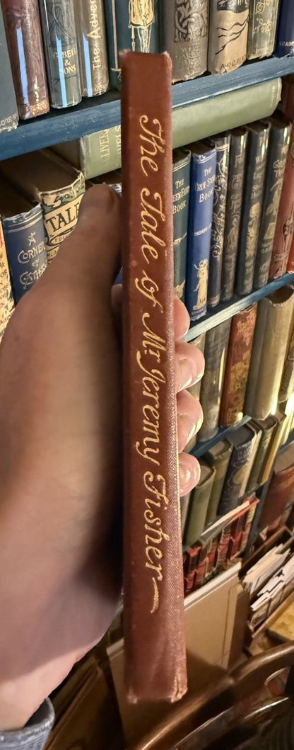 Beatrix Potter : The Tale of Jeremy Fisher : Deluxe Variant Cloth 1906