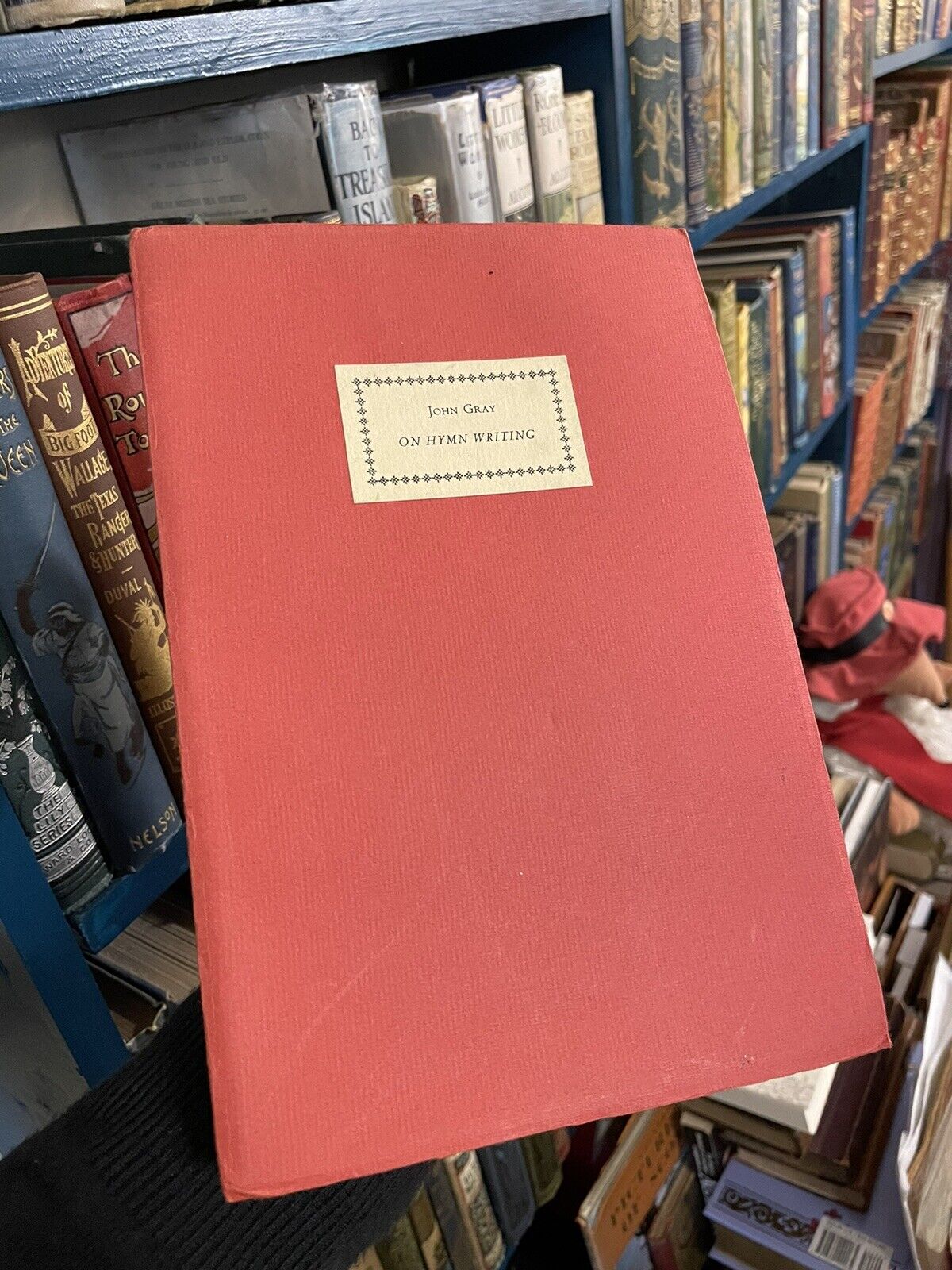 John Gray : On Hymn Writing : Tragara Press 1977 : Limited Edition 30/117