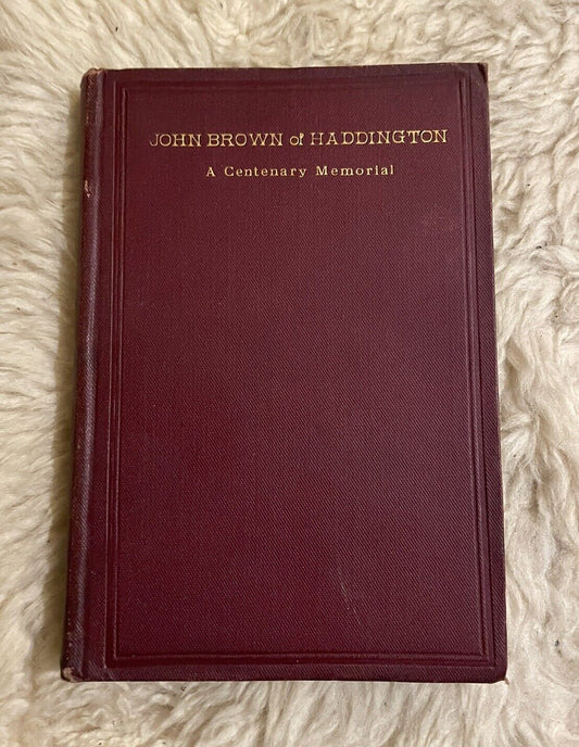 1887 Rev. John Brown, Haddington : A Family Record (Self-Interpretating Bible