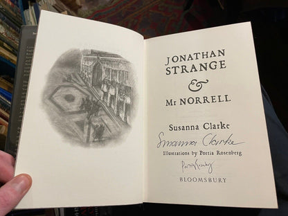 Susanna Clarke (Double Signed) Jonathan Strange & Mr Norell : 1st Edition