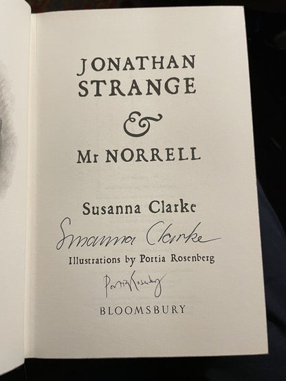 Susanna Clarke (Double Signed) Jonathan Strange & Mr Norell : 1st Edition