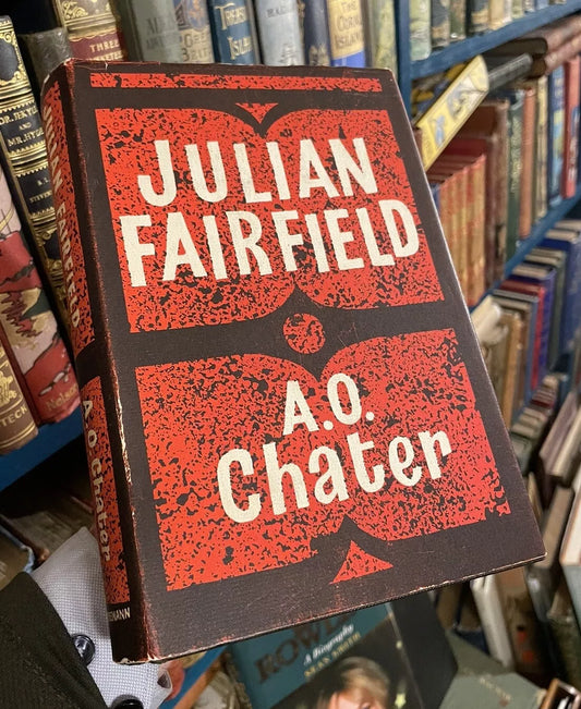 A. O. Chater : Julian Fairfield : 1st/1st Edition 1961 : FIne Condition