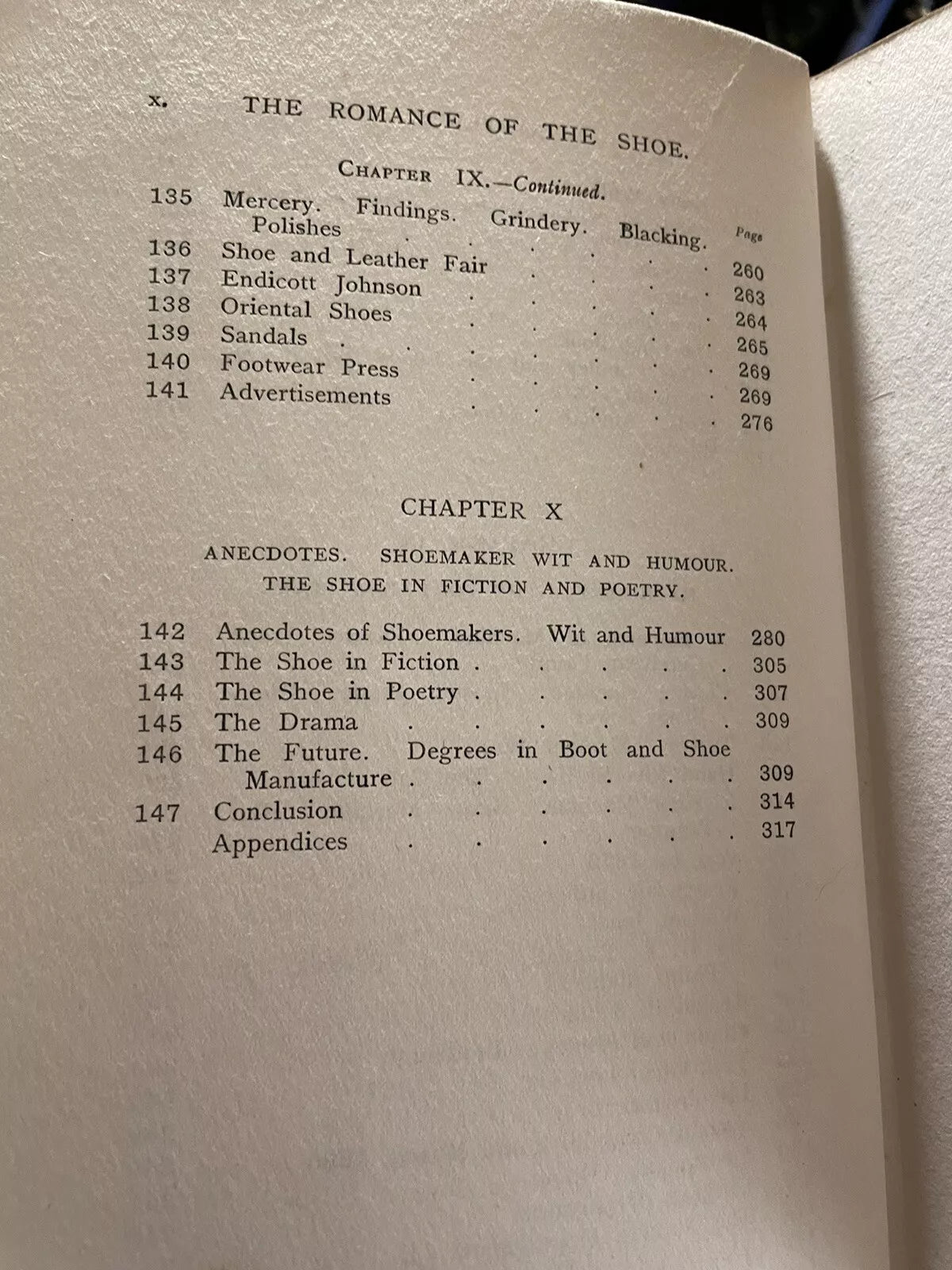 The Romance of the Shoe : Being the History of Shoemaking 1922