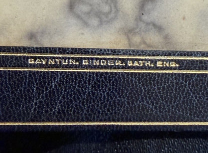 1866 The Poetical Works of John Keats : Fine Binding by Bayntun : FIne Copy