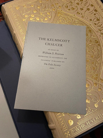 Kelmscott Press : The Works of Geoffrey Chaucer : Folio Society : William Morris